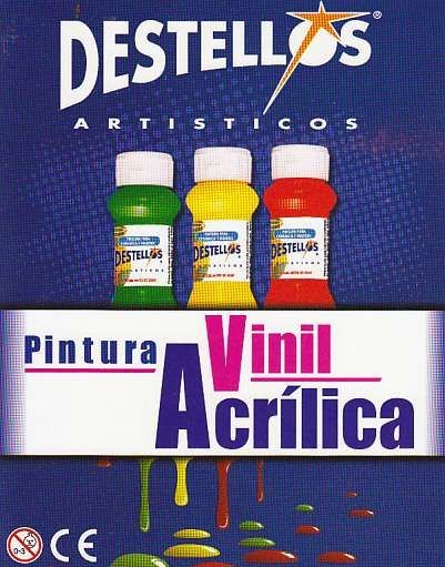 PINTURA ACRILICA DESTELLOS MOSTAZA