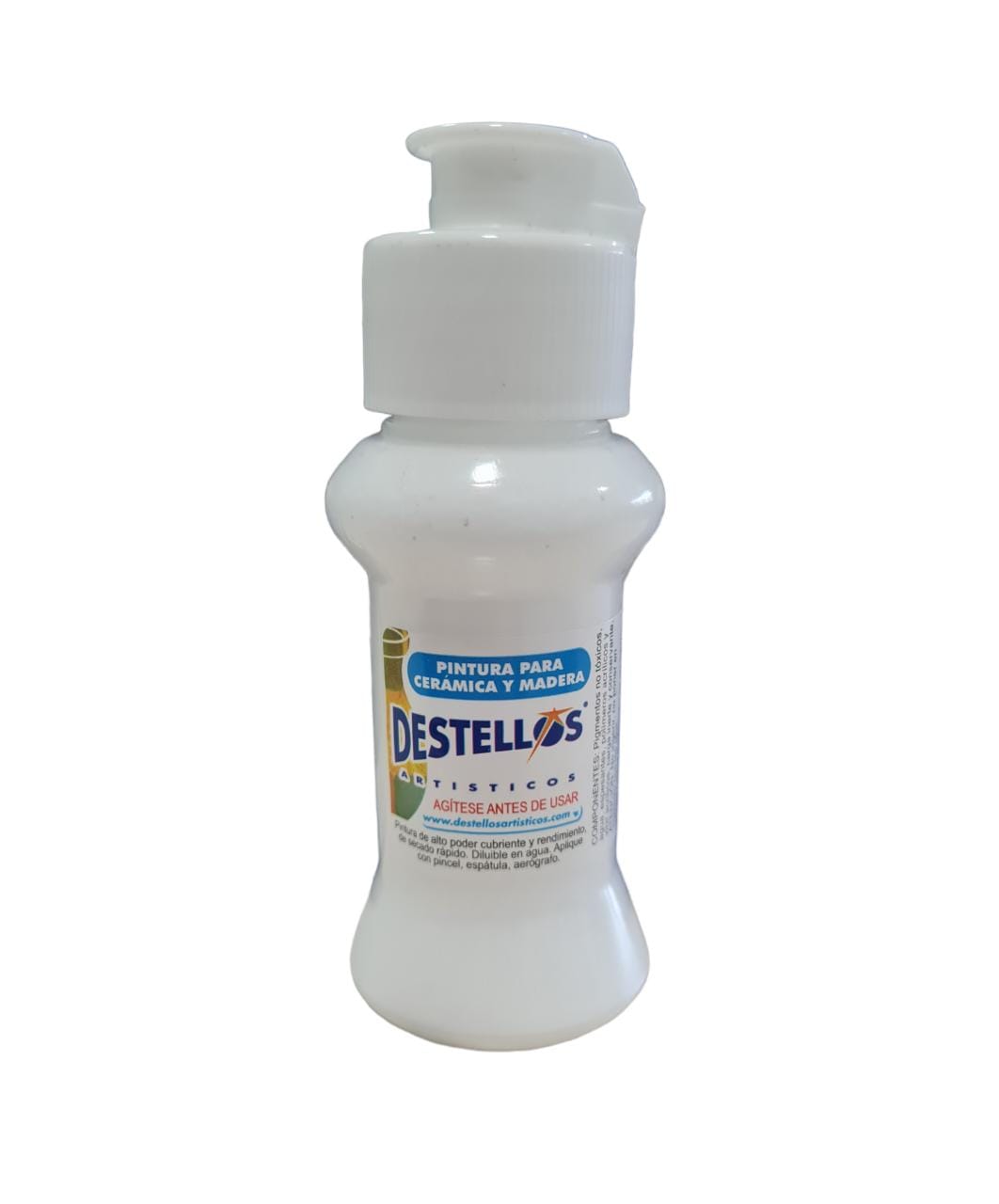 PINTURA ACRILICA DESTELLO BLANCO ULTRA