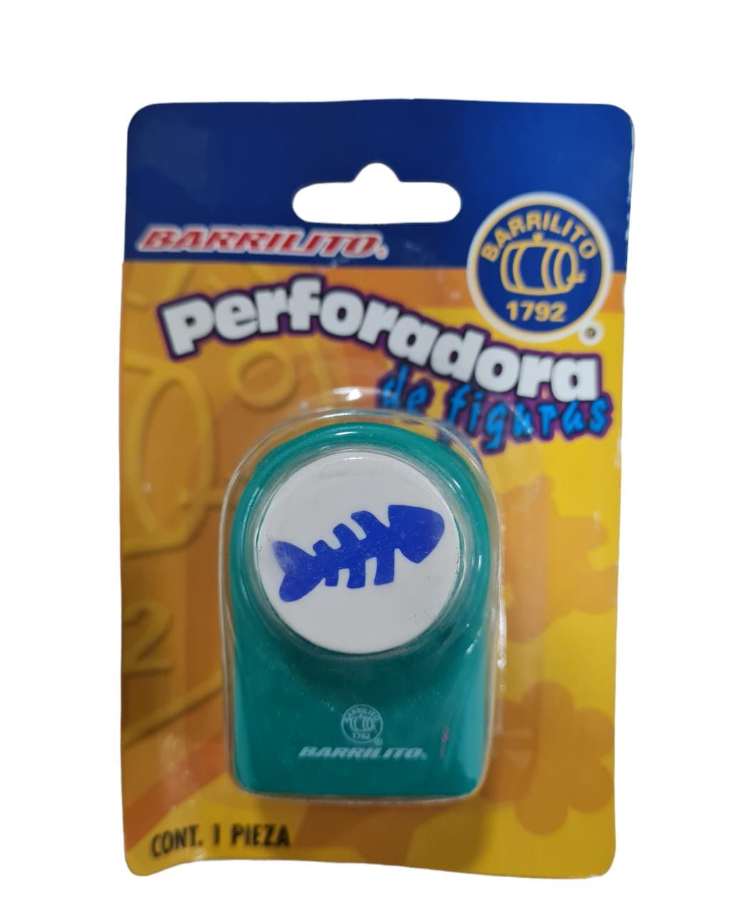 PERFORADORA DE FIGURAS ESQUELETO DE PEZ